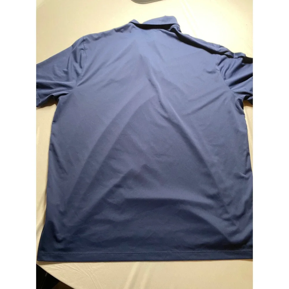 Nike Mens Mercedes Benz Polo Shirt Navy Blue Golf Performance XL 883681-410